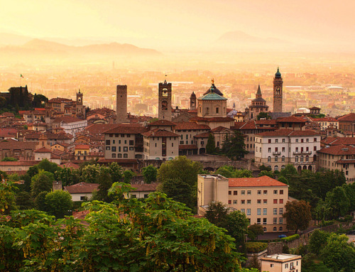 Upper or lower city, as long as it is Bergamo